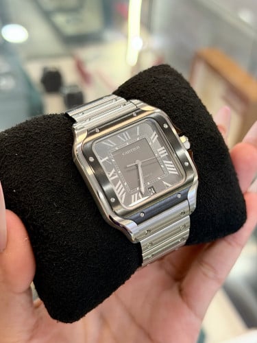 (Original) Cartier Santos 4072 Black Gray 40mm (2026)