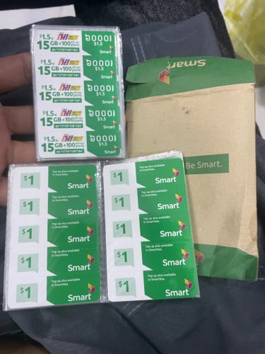 កាតsmart1$ & 600៛