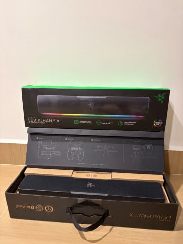 ខ្ញុំចង់លក់ speaker Razer Leviathan V2 x នៅស្អាត 99% ព្រោះមិនសូវប្រើព្រោះប្រើតែ Razer Leviatha V2Pro