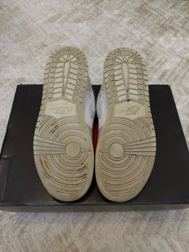 โ
ORIGINAL Air Jordan 1 Low White Camo (GS) Size 39