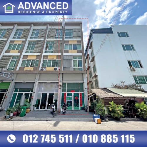 🏠 ផ្ទះអាជីវកម្ម នៅក្នុងតំបន់បឹងកក់ សម្រាប់ជួល (កូដ៖ A03-085920)