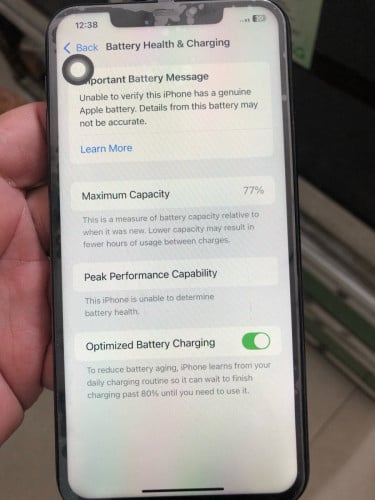 11pm iCloud ប្រើបានមេម៉ូរី256G អេក្រង់gx inceel