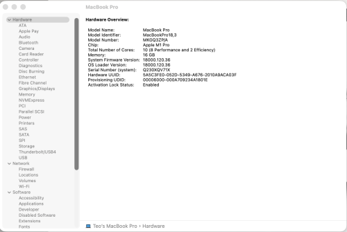 1TB M1 Pro 94%