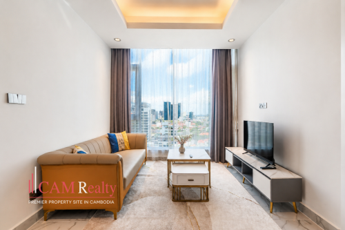 20th Floor 2 Bedrooms Serviced Apartment For Rent at J Tower 2 | BKK1