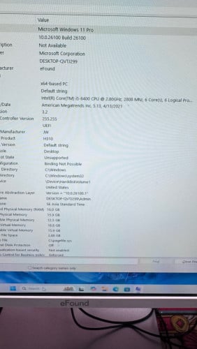 All in one Core i5-8400 1set
