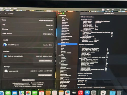Apple MacBook pro 13 2022