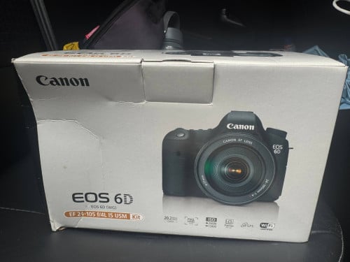 Canon EOS 6D + 24-105mm lens with original box