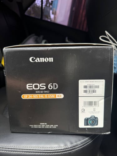 Canon EOS 6D + 24-105mm lens with original box
