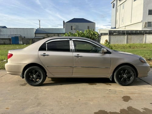 Corolla 03 le ធានាឡានស្អាត មិនបុកមិនប៉ះ ទឹកថ្នាំហ្សិន សាច់ដែកខ្ចី ឯកសារគ្រប់ម្ចាស់ដើម