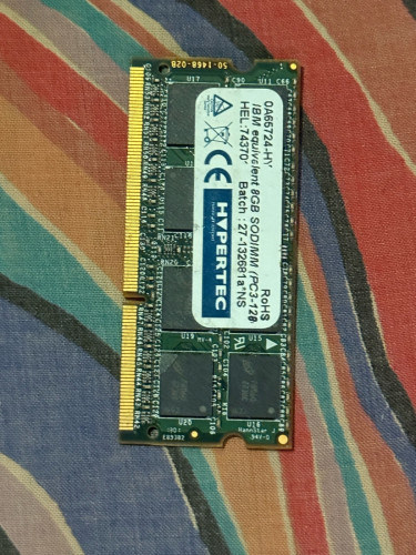 DDR3 Ram 8gb Hypertec laptop 1600mhz