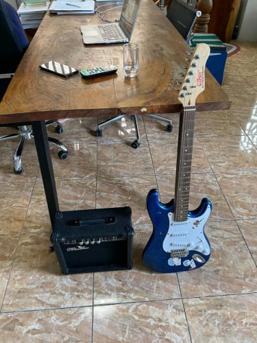Electric guitar and Amp