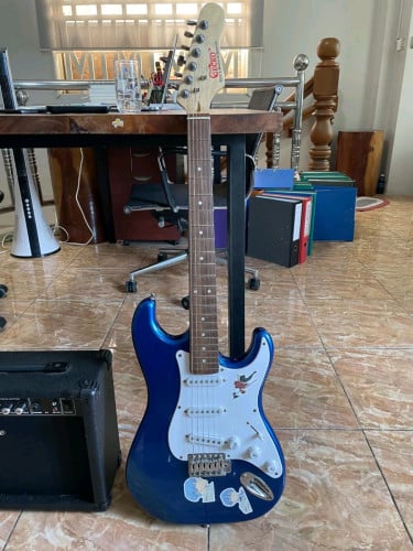 Electric guitar and Amp