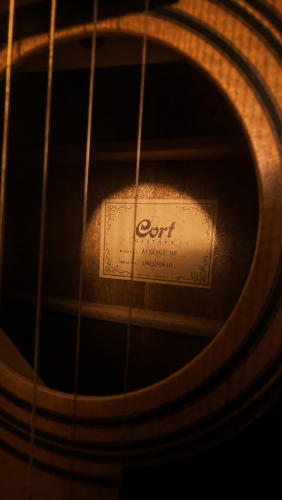 Full set guitar brand cort Model AF515CE OP