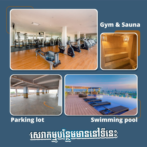 Fully Furnished 1-BR near Russey Keo for rent