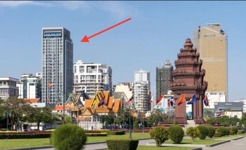 Fully furnished studio in BKK1 for sale $58,000 (June only)