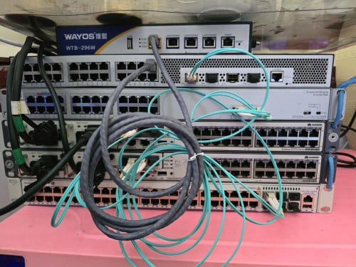 Huawei, Ruijie, Alcatel switch