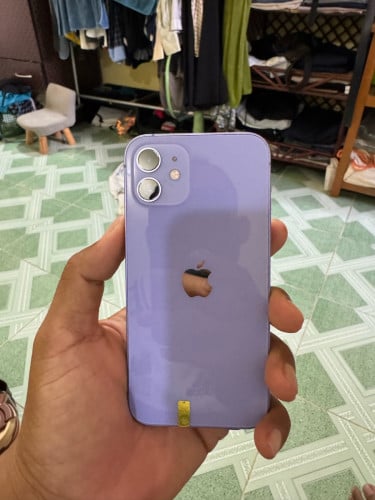 iPhone 12 128g នៅស្អាតសំនុំ សុីន