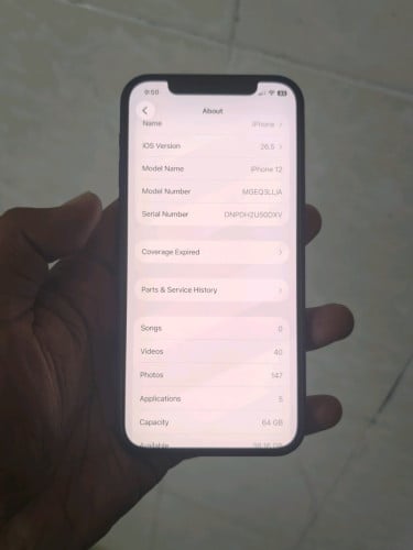 Iphone 12 64 GB LLA