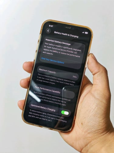 Iphone 12 Pro 98%