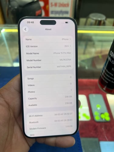 iPhone 15 Pro Max ZP 256G