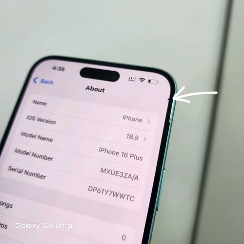 iPhone 16 Plus ZA SIM2