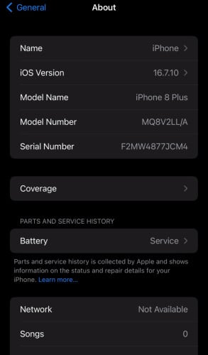 Iphone 8 plus 64GB