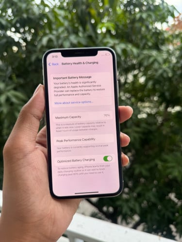 iPhone X 64G សានុំណែន