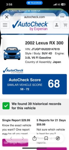 LEXUS RX300 2002 ប៉ុង1