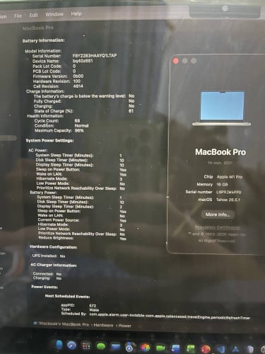 MacBook Pro M1 14” 2021