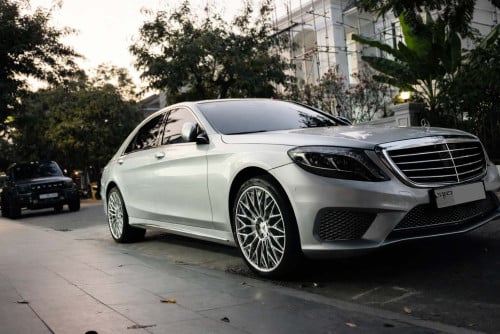 MERCEDEZ S400L, Year: 2015 Upgraded S65 AMG Bodykit & 21" Forged Wheels