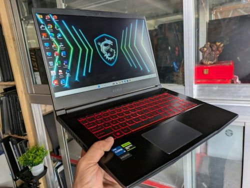 Msi GF63/Core i5-11400H/ram16/m.2 512/15.6inch/RTX3050 4G/ gaming n design