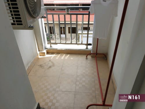 N161 | Elevator Studio Apartment with Private Balcony For Rent Near Central Market