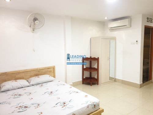 N263 | Elevator Studio Apartment For Rent in BKK2