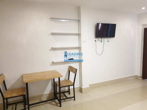 N263 | Elevator Studio Apartment For Rent in BKK2