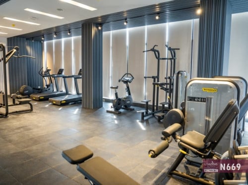 N669 | Serviced Apartment 2 Bedrooms with Gym, Pool, Cleaning For Rent