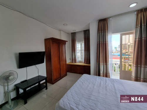 N844 | Fully Furnished Elevator and Bright Apartment 1 Bedroom For Rent