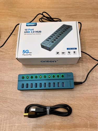 ONTEN OTN-5308 10ports USB 3.0 HUB