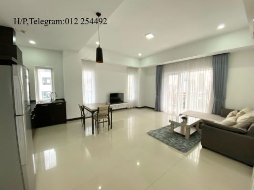 Pool and Gym Service Apartment for Rent