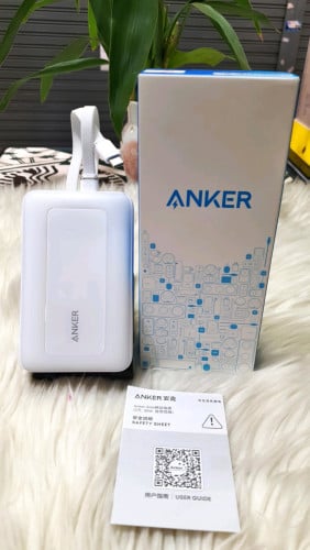 Power bank Anker Zolo 20000mah 45w ⚪(A110M)