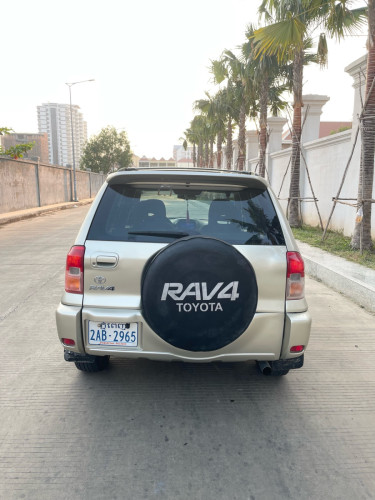 RAV4 02 ប៉ុងមួយ ឡានខ្ចីសាច់ដែកអត់ពុកអត់ច្រេស