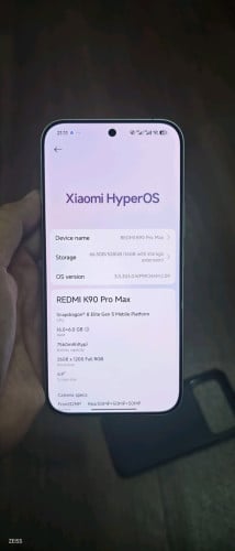 Redmi K90 Pro Max 99% 16GB 512GB