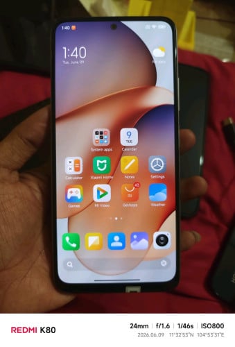 Redmi note12 5G សុំនំុ 98%