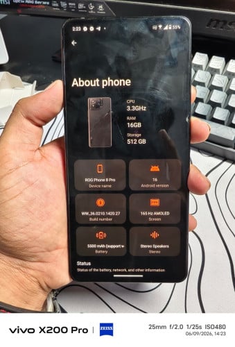 ROG Phone 8 pro 512/16g