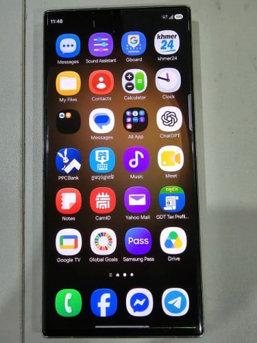 S23 Ultra Sim2 1TB បែកថាច់និងឆ្នូតបន្តិច 97%