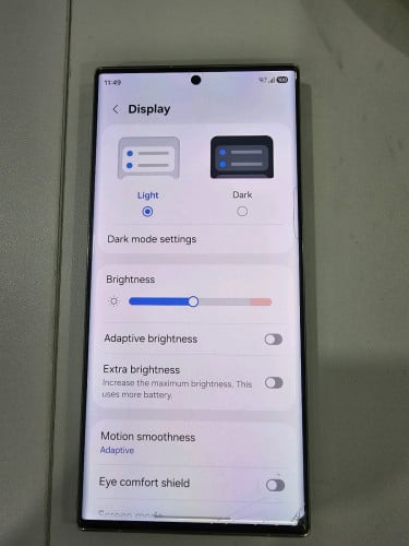 S23 Ultra Sim2 1TB បែកថាច់និងឆ្នូតបន្តិច 97%