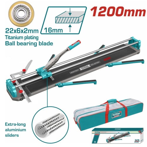 TOTAL 1200mm Heavy-Duty Manual Tile Cutter