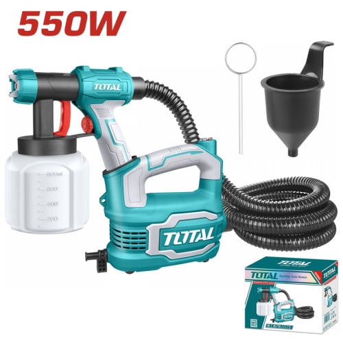 TOTAL 550W HVLP Floor-Based Electric Paint Spray Gun Kit