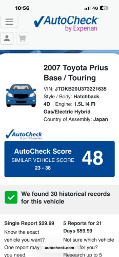 Toyota Prius Full Turing 2007