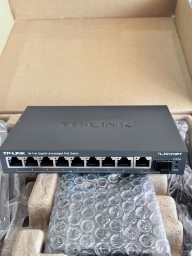 TP-Link TL-SG1210PT 10Port Gigabit Switch New