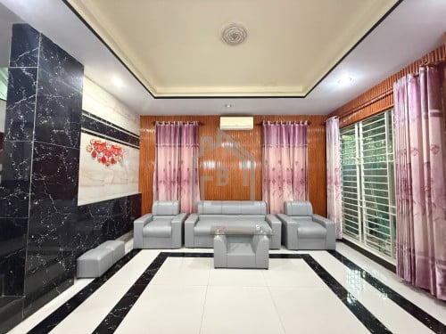 Twin Villa 4 Bedrooms for RENT near RATANA Plaza/Royal Phnom Penh Hospital